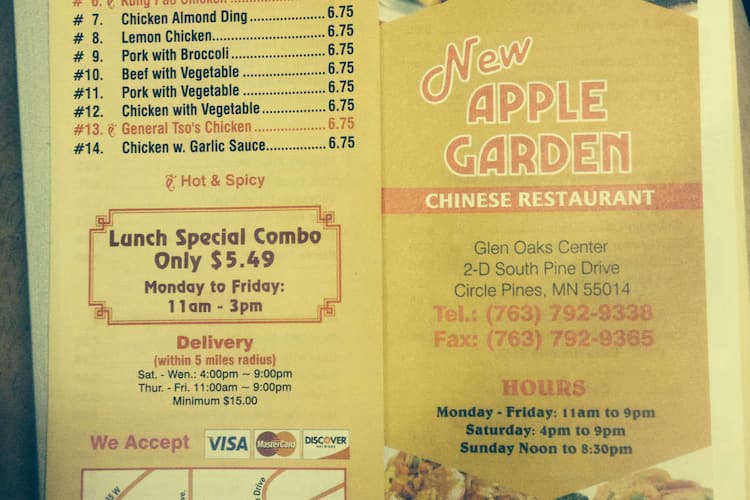 Apple Garden Circle Pines Twin Cities